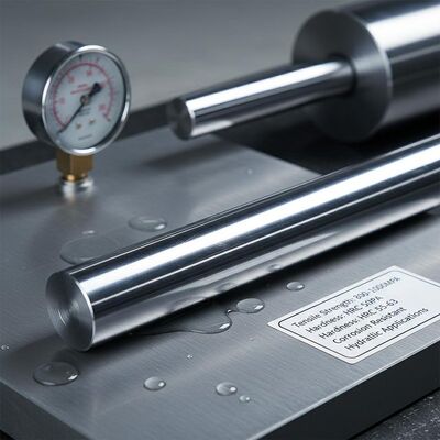 Αγορά Ανθεκτικός σκληρός επιχρωμιωμένος άξονας με αντοχή εφελκυσμού 800-1000MPa και σκληρότητα HRC 55-63 για υδραυλικές εφαρμογές ανθεκτικές στη διάβρωση διαδικτυακή κατασκευή