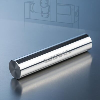 Αγορά Ράβδος έμβολο από ανοξείδωτο χάλυβα με αντοχή απόδοσης 520 N/MM2 και τραχύτητα επιφάνειας Ra0,2-0,4 για υδραυλικές εφαρμογές ανθεκτικές στη διάβρωση διαδικτυακή κατασκευή